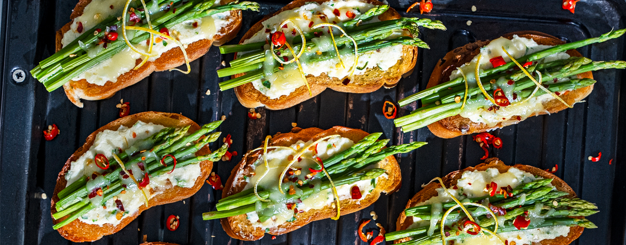 Asparagus Bruschetta