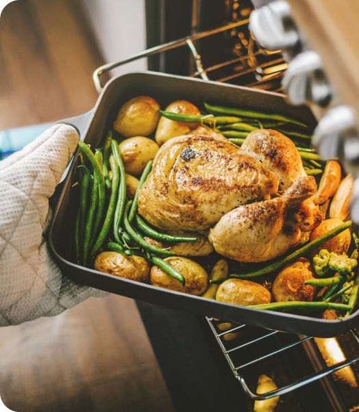 Garlic parmesan baked chicken