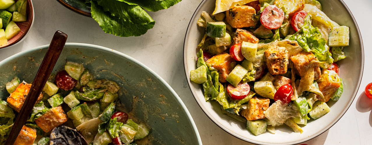 Cottage Cheese and Cucumber Salad