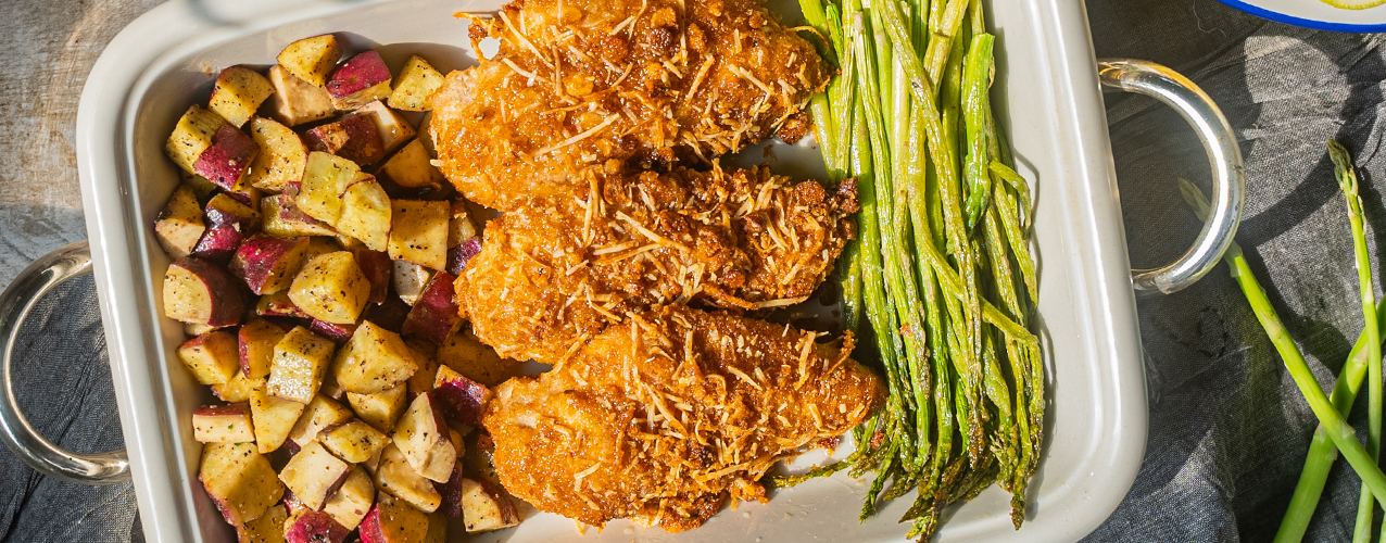 Garlic Parmesan Baked Chicken