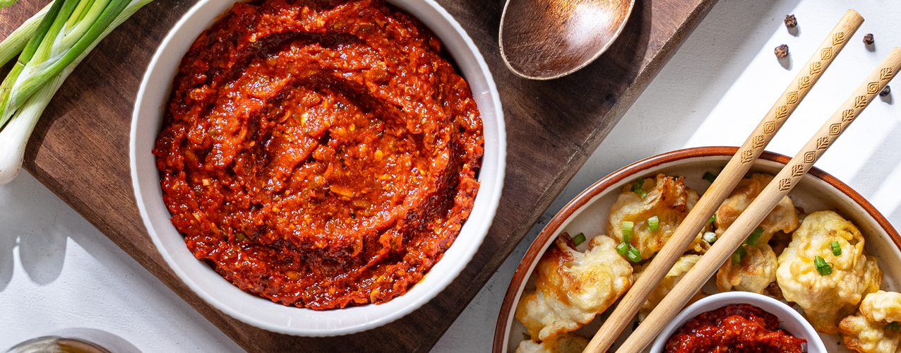 Homemade Schezwan Sauce