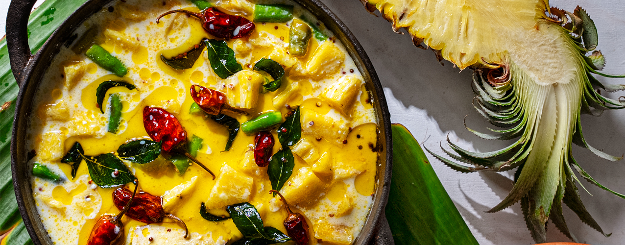 Pineapple Pachadi