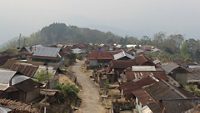 A panoramic view of the Mopungchuket Village, Nagaland