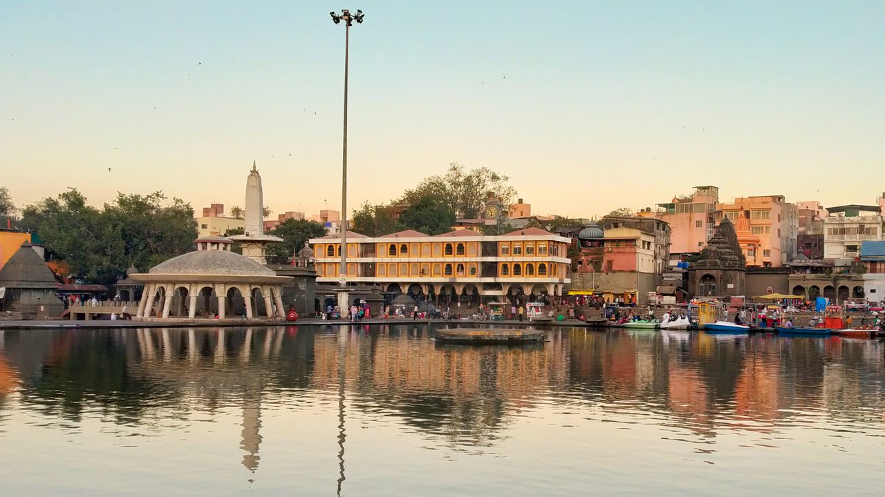 Ram kund of Panchvati Nashik, religious place in Maharashtra, India