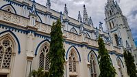 St. Mary's Cathedral in Madurai, India