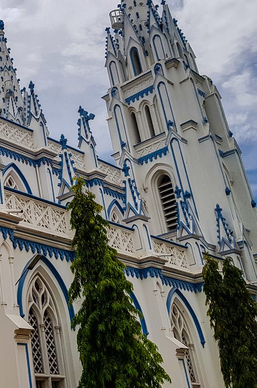 St. Mary's Cathedral in Madurai, India