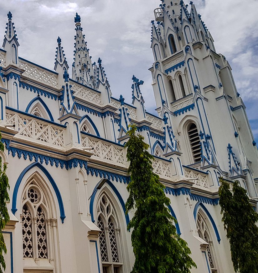 St. Mary's Cathedral in Madurai, India