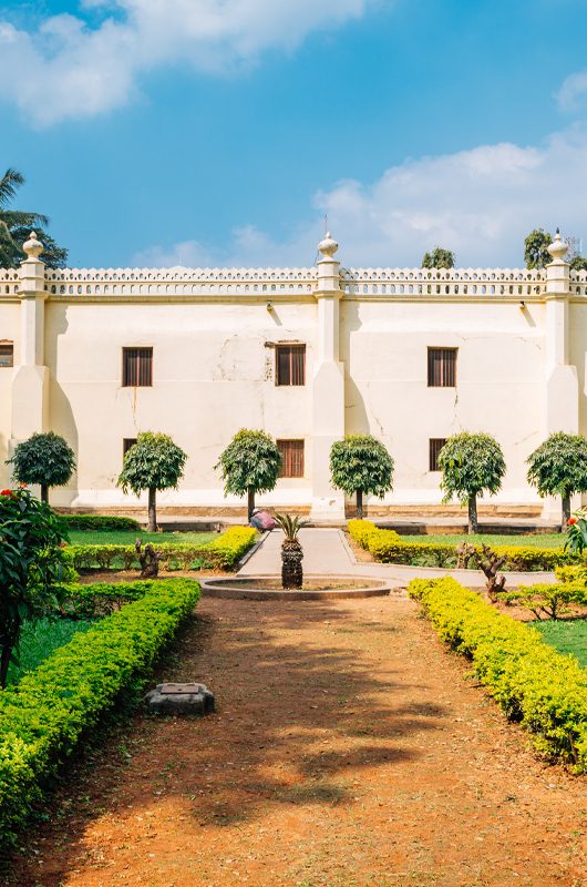 Tipu Sultan's Summer Palace in Bangalore, India