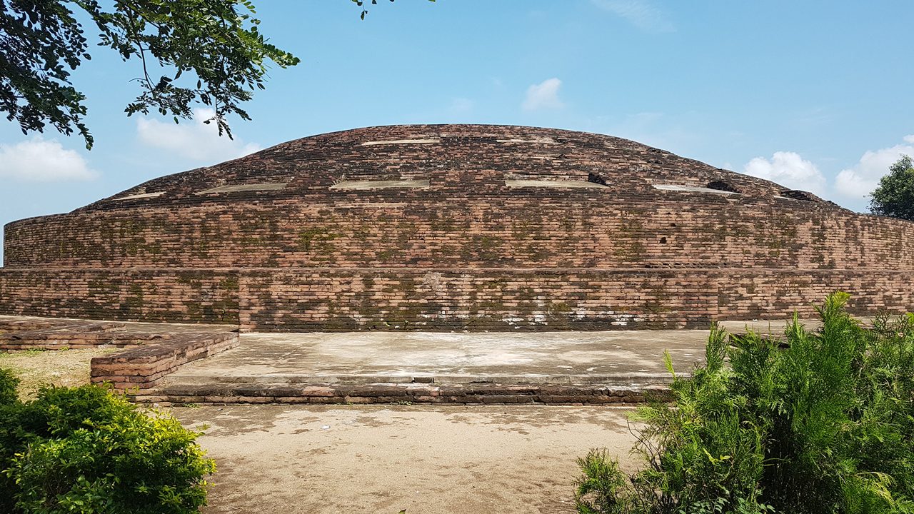 buddhist stupa in nelakondapalli, khammam