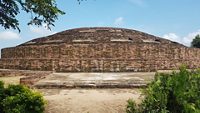 buddhist stupa in nelakondapalli, khammam