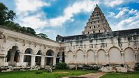 The Thanjavur Maratha Palace Complex in Thanjavur is the official residence of the Bhonsle family 