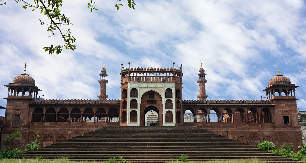 Moti Masjid, Bhopal, Madhya Pradesh, India. Moti Masjid built by Sikander Begum in 1860