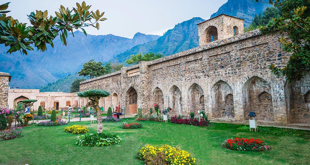 Pari Mahal or The Fairies Abode is a seven terraced garden in Srinagar; Shutterstock ID 192330065; purchase_order: -; job: -; client: -; other: -