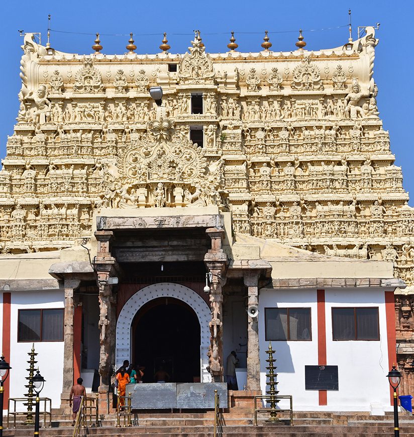  Shri Padmanabhaswamy temple, Trivandrum, Kerala, India