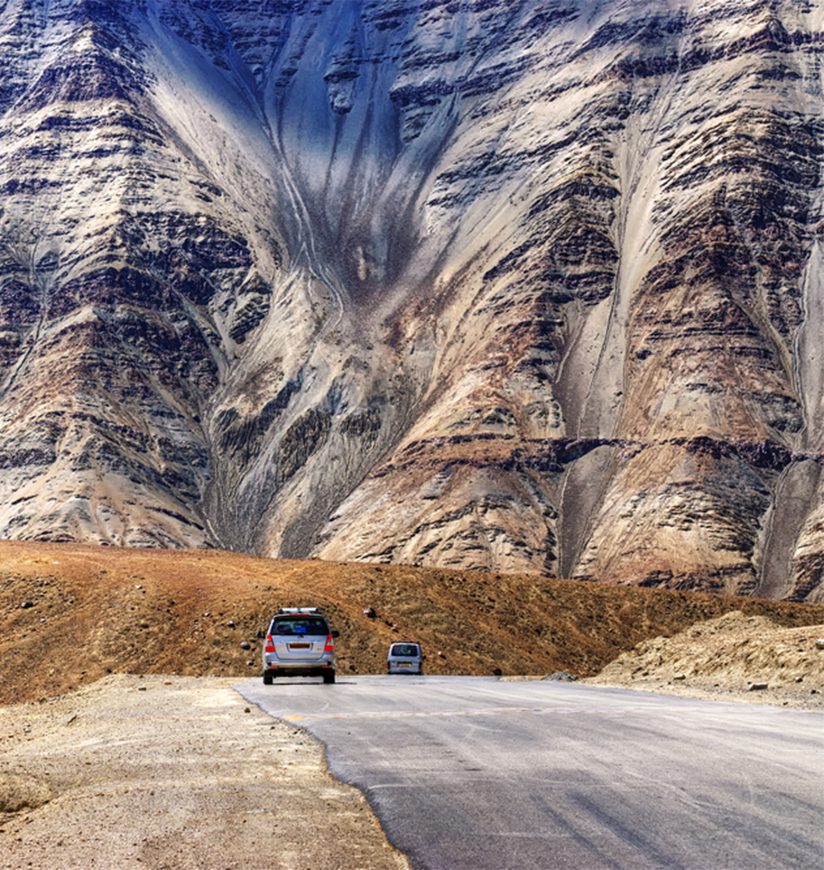 A gravity hill where slow speed cars are drawn against gravity is famously known as "Magnetic Hill" , a natural wonder at Leh, Ladakh, Jammu and Kashmir, India