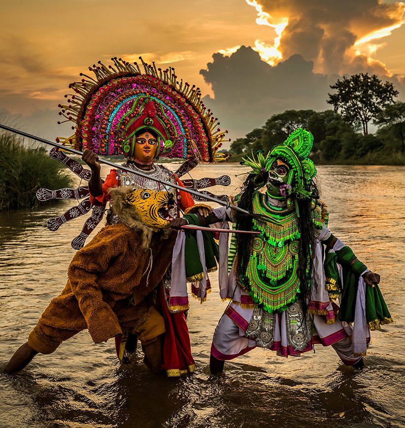 Chhau dance, also spelled as Chau or Chhaau, is a semi classical Indian dance with martial, tribal and folk traditions, with origins in eastern India