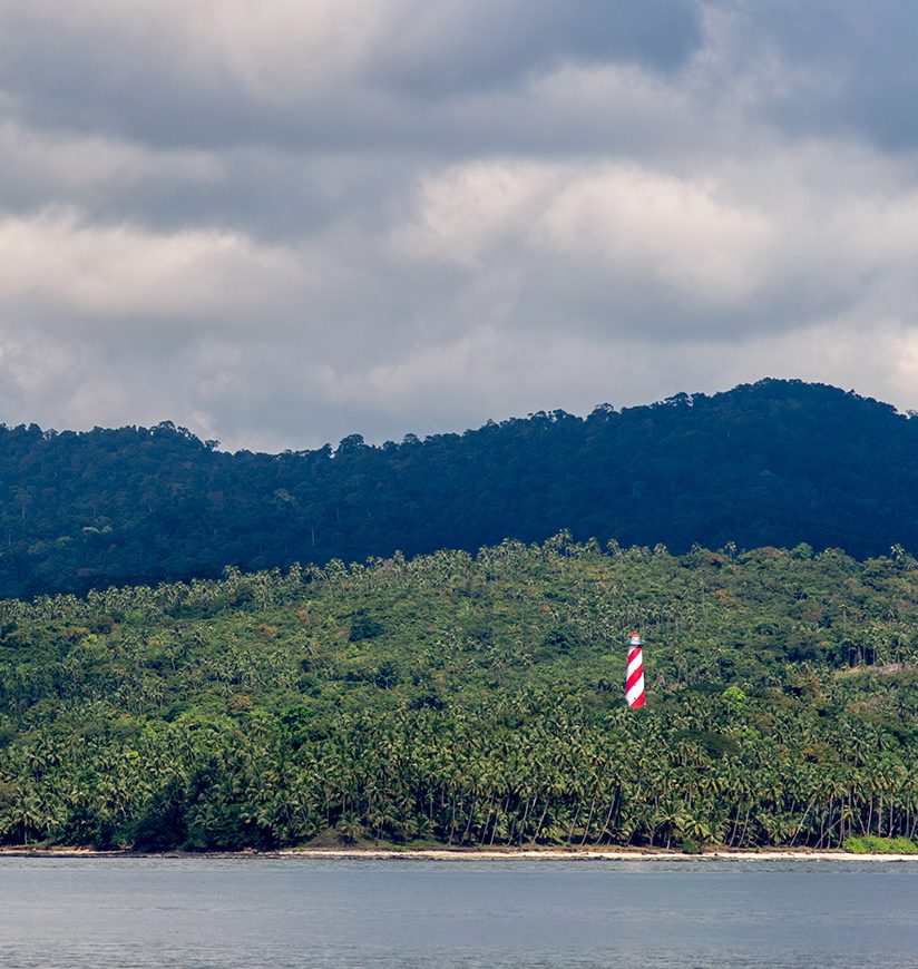 Image Of North Bay Island Andaman, Shot From Cellular Jail, Port Blair 