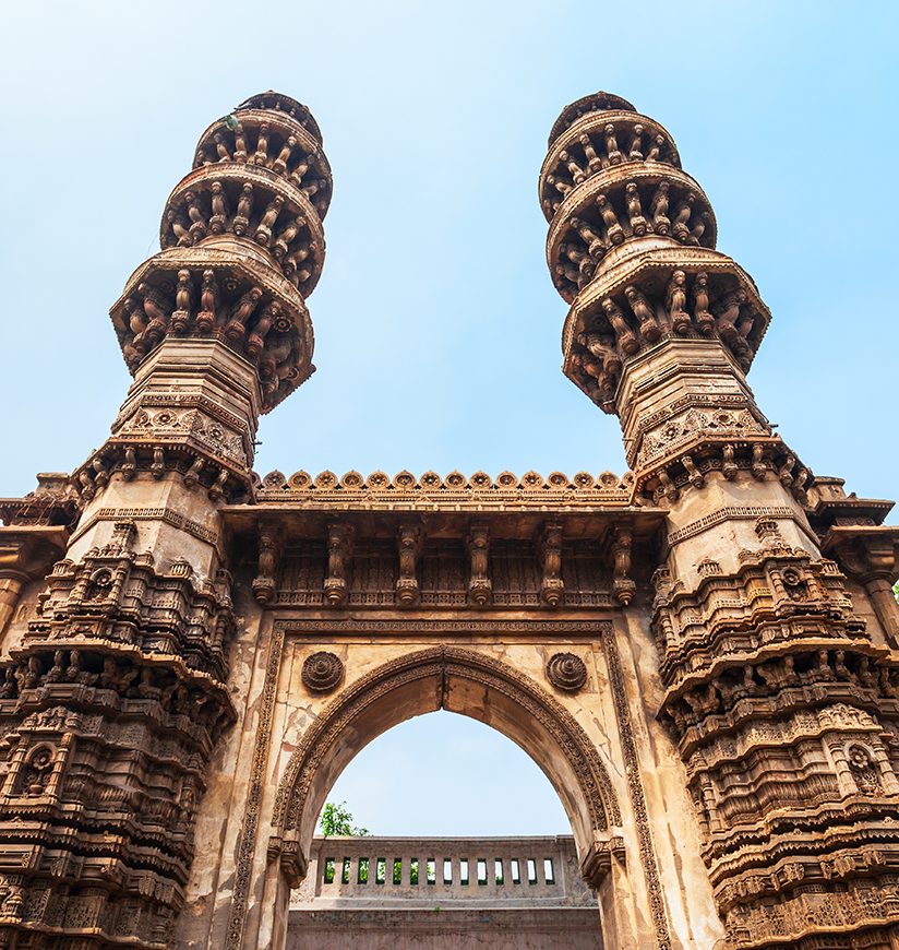 Sidi Bashir Mosque is a former mosque in the city of Ahmedabad, Gujarat state of India