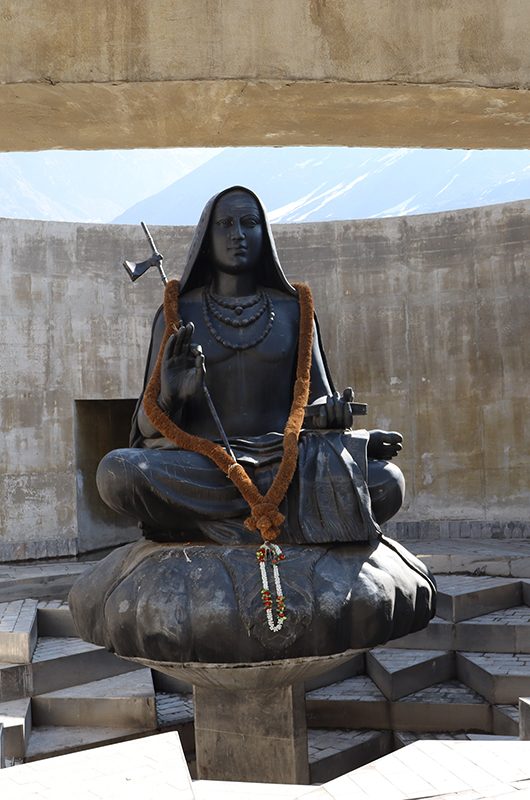 Adi Shankaracharya Sacred Samadhi Sthal at Kedarnath uttrakhand india