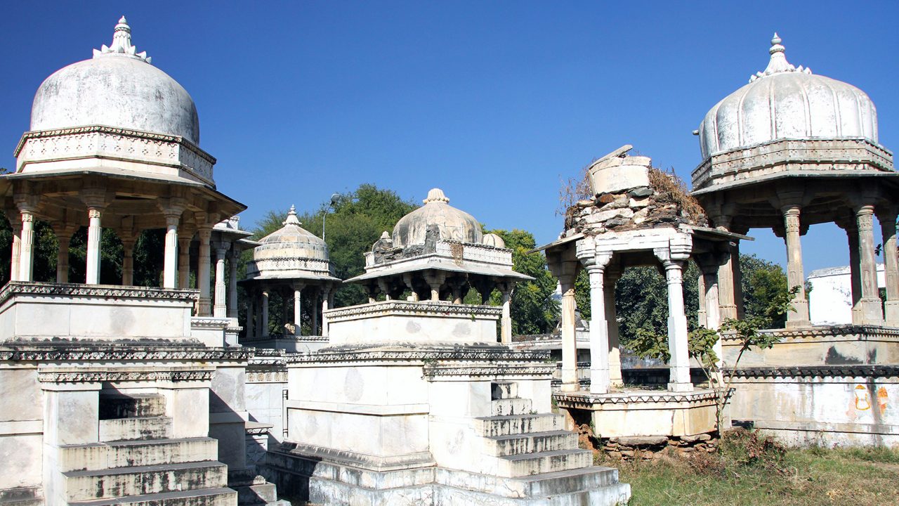 Ahar cenotaphs of the Maharanas of Mewar, Udaipur, Rajasthan, India, Asia; Shutterstock ID 476487523; purchase_order: -; job: -; client: -; other: -