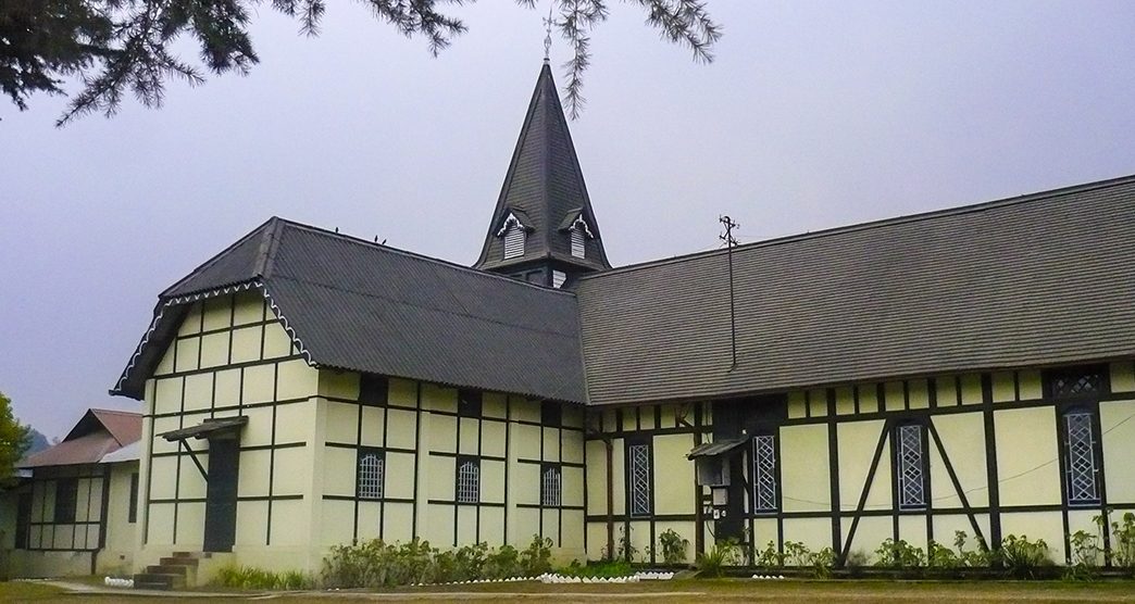 The All Saints Cathedral in Shillong