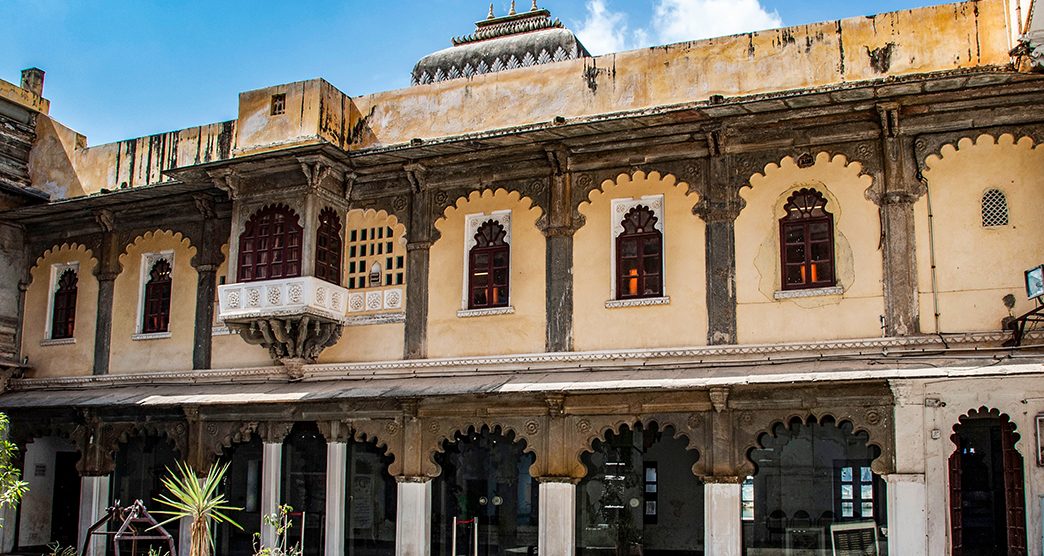 Bagore Ki Haveli Lake front as seen from the Gangaur Ghat in Udaipur in India; Shutterstock ID 1360411955; purchase_order: -; job: -; client: -; other: -