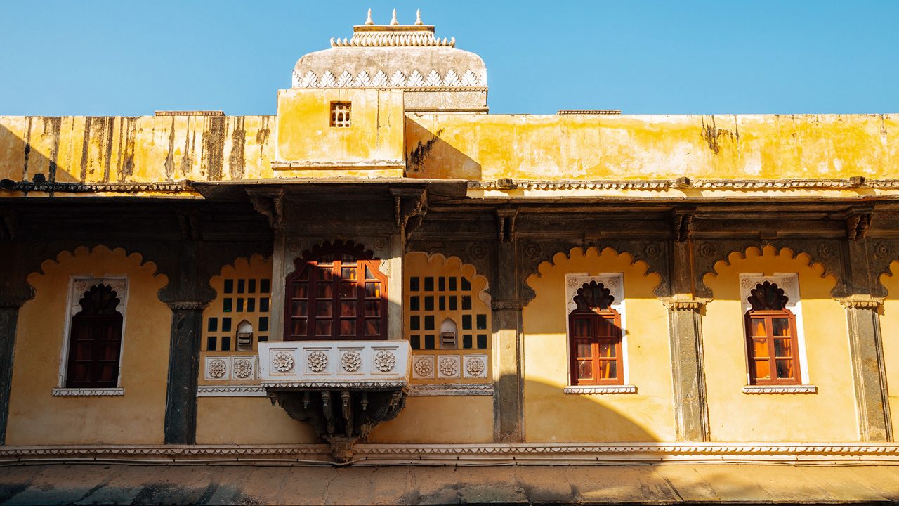 Bagore Ki Haveli, old traditional house in Udaipur, India; Shutterstock ID 1916067517; purchase_order: -; job: -; client: -; other: -