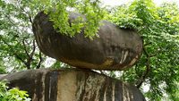 Balancing rock, Jabalpur, India