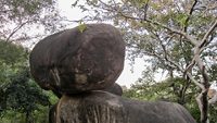 BALANCING ROCKS JABALPUR MADHYA PRADESH INDIA