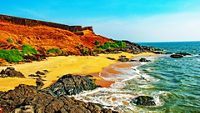 View From Keralas Largest Fort Bekal Fort  At Kasaragod Kerala