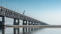 Bogibeel bridge - the longest double decker bridge in india.; Shutterstock ID 1915020877; purchase_order: -; job: -; client: -; other: -