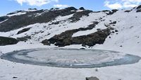 Brighu Lake is a lake located at an elevation of around 4,300 meters in Kullu district, Himachal Pradesh, India. 