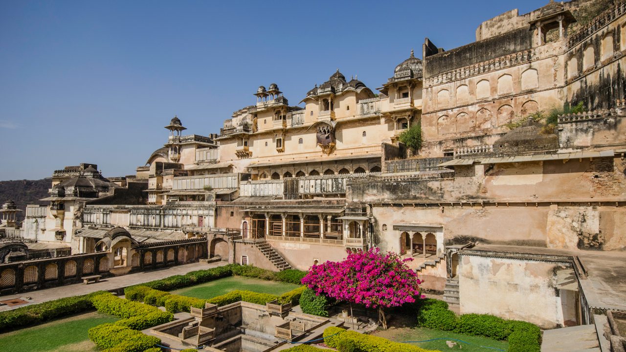 Bundi Palace, Rajasthan, India.