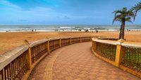 Beautiful calangute Beach of Goa, Famous tourist destination, Goa, India