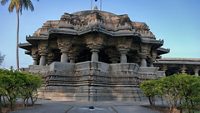 Chandramouleshwara Temple (Ishwara Temple.) , Arasikere is located in the Hassan district of Karnataka.