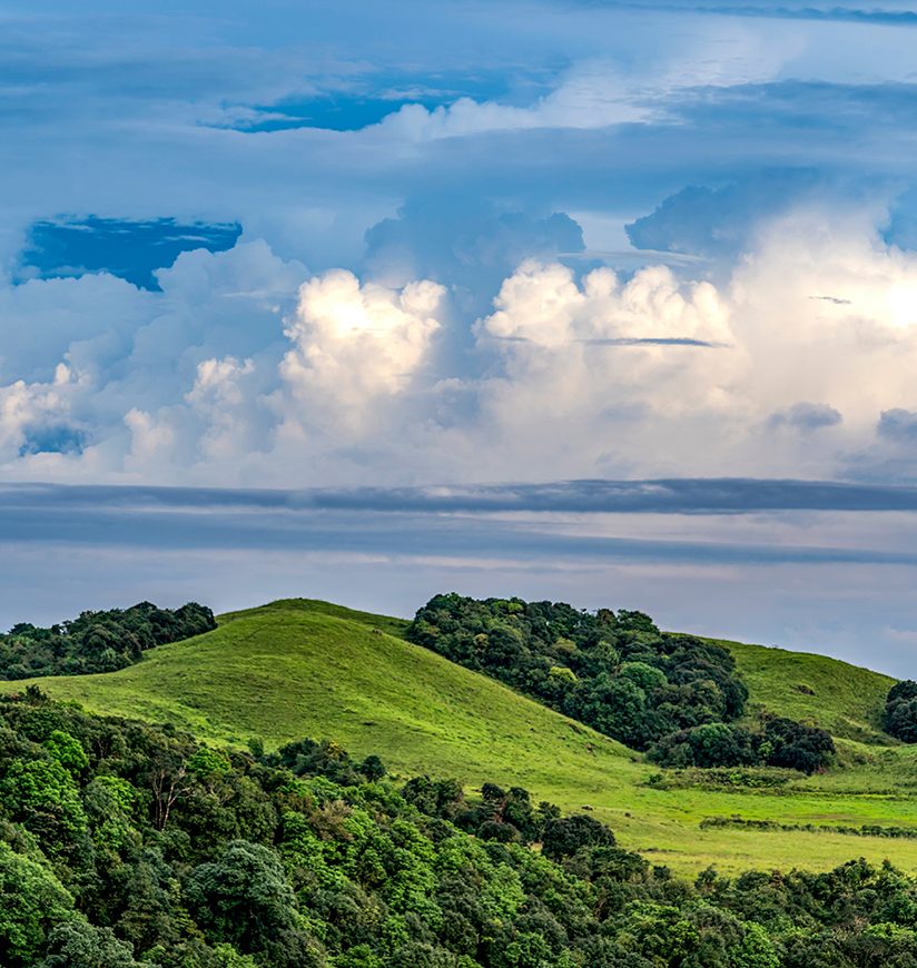 View of Meghalaya in Cherrapunji, Meghalaya, India