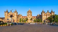 Chhatrapati Shivaji Maharaj Terminus or Victoria Terminus is a historic terminal train station and UNESCO World Heritage Site in Mumbai city, India