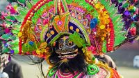 Chhau dance performed in jharkhand
