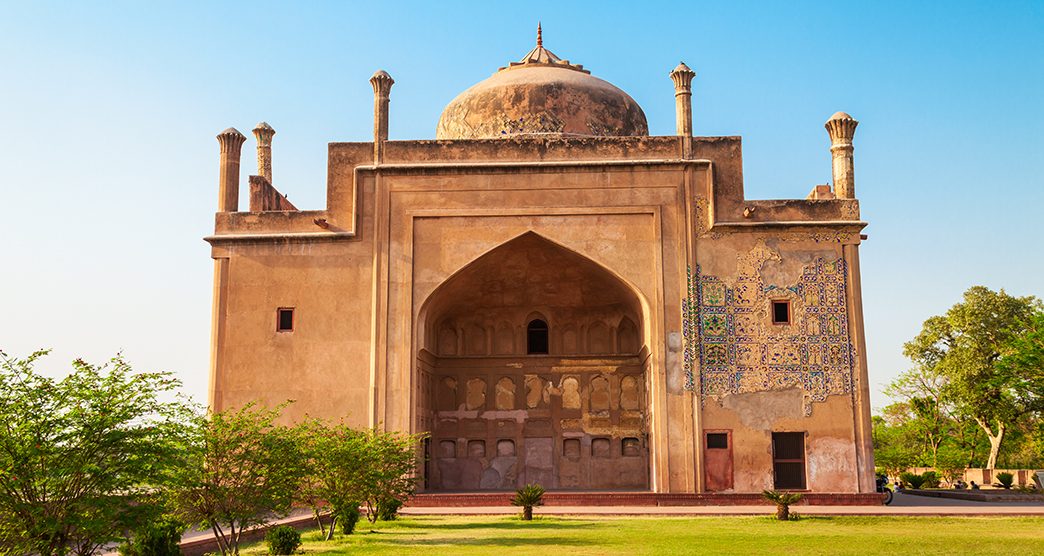 Chini Ka Rauza is a funerary monument or rauza in Agra city, Uttar Pradesh, India