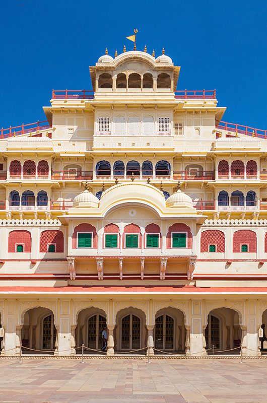 Chandra Mahal Palace (City Palace) in Jaipur, India