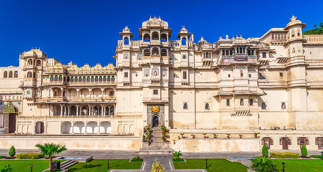 Udaipur City Palace in Rajasthan is one of the major tourist attractions in India; Shutterstock ID 197613881; purchase_order: -; job: -; client: -; other: -