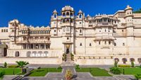 Udaipur City Palace in Rajasthan is one of the major tourist attractions in India; Shutterstock ID 197613881; purchase_order: -; job: -; client: -; other: -