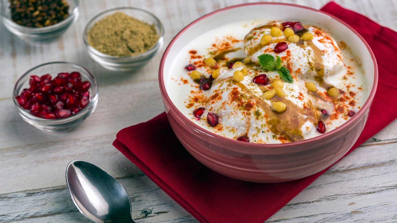 delicious dahi bhalla or dahi vada 