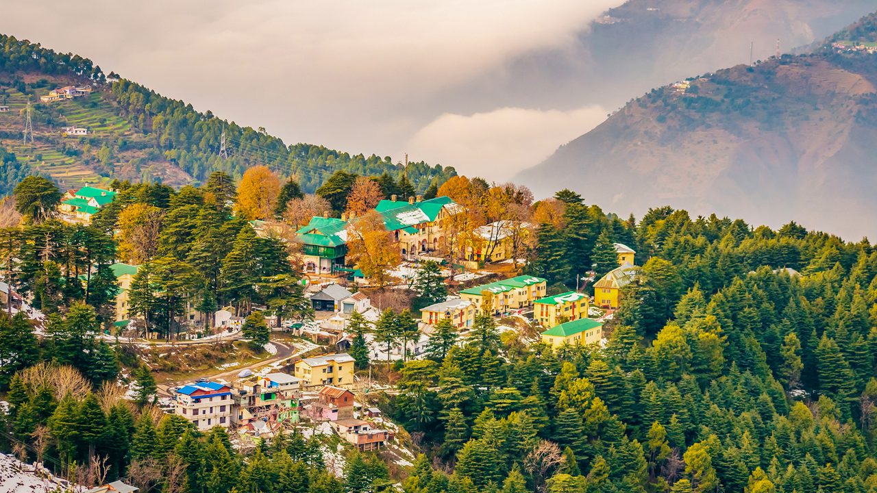 View at Dalhousie, Himachal Pradesh, India