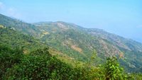 Deomali mountain range morning view from Koraput, India