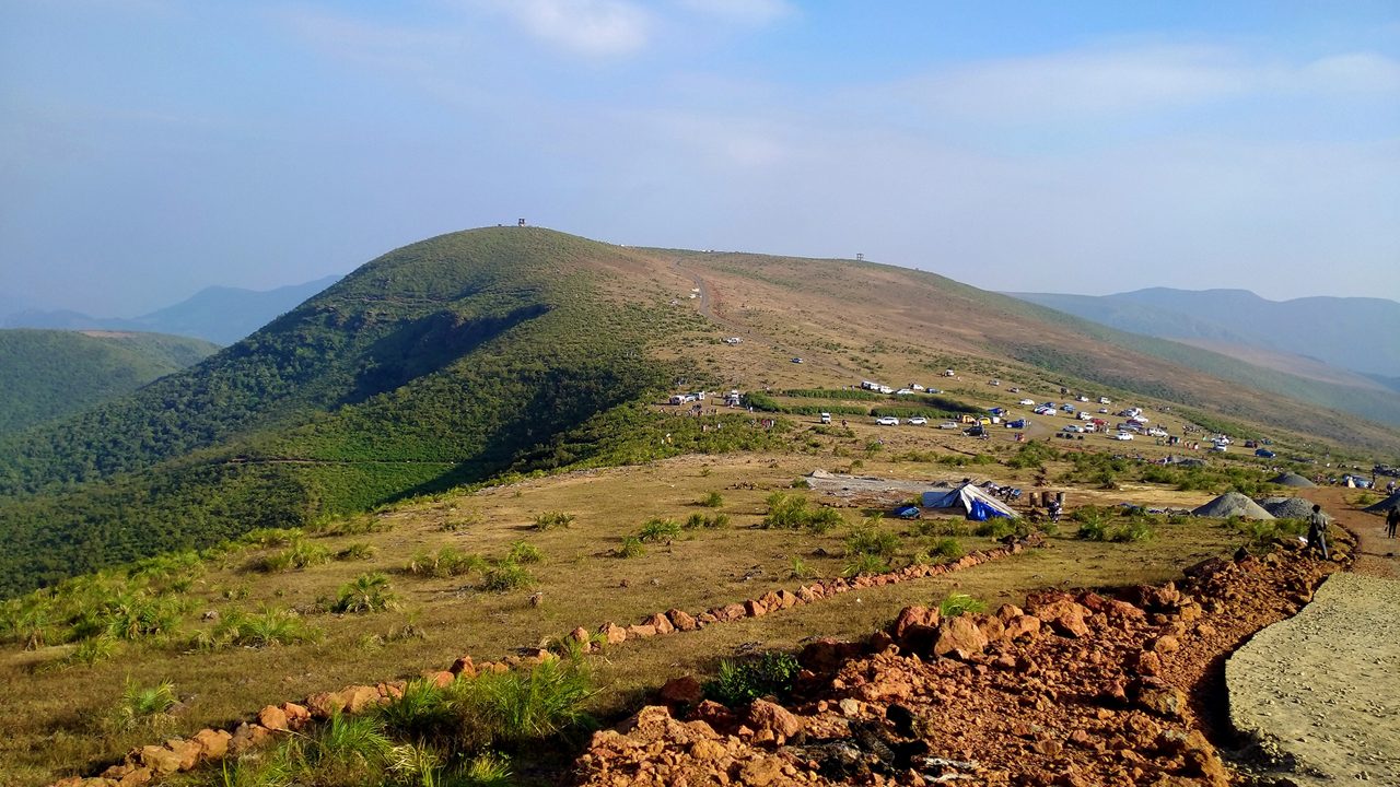 Deomali hill top of koraput district of odisha best tourism place in india