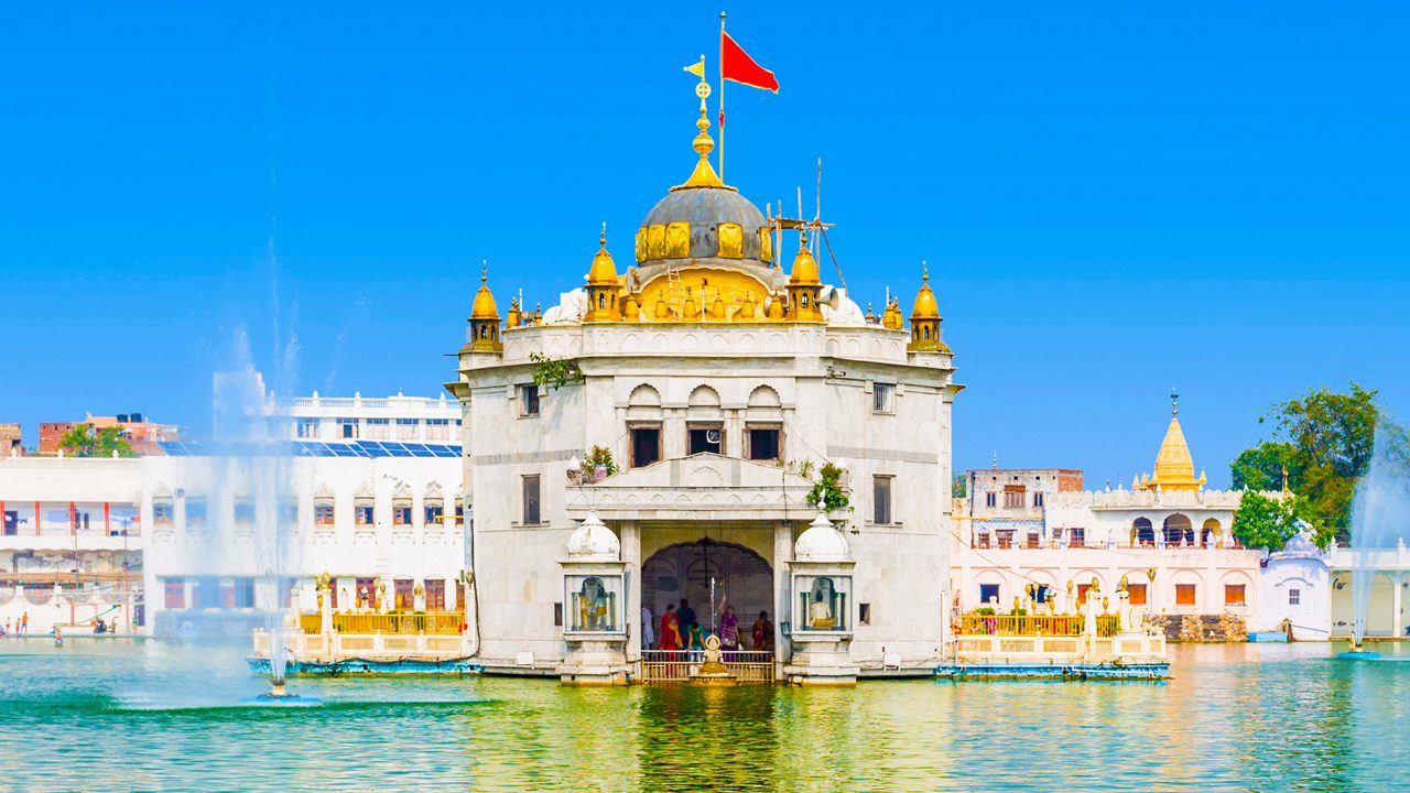 Durgiana Temple is a premier Hindu temple of Punjab in Amritsar; Shutterstock ID 1066913783; purchase_order: -; job: -; client: -; other: -