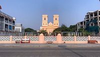 Eglise de Notre Dame des Anges, Puducherry, India; Shutterstock ID 791132239; purchase_order: -; job: -; client: -; other: -