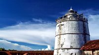 Old light house situated at fort aguada in Goa, India.; Shutterstock ID 1486633562; purchase_order: -; job: -; client: -; other: -