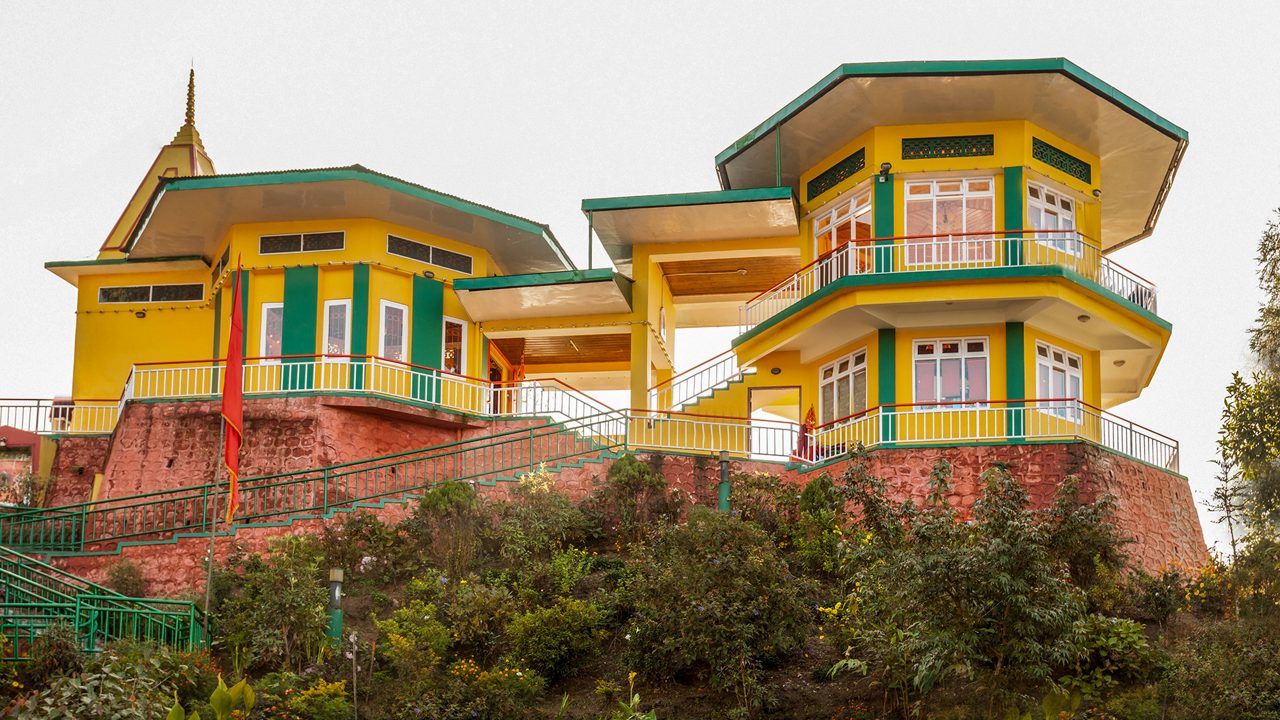 Ganesh Tok viewpoint in Gangtok, Sikkim state of India